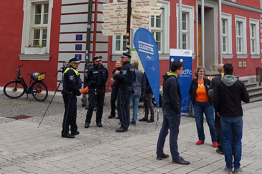 Belehrung im Steinweg