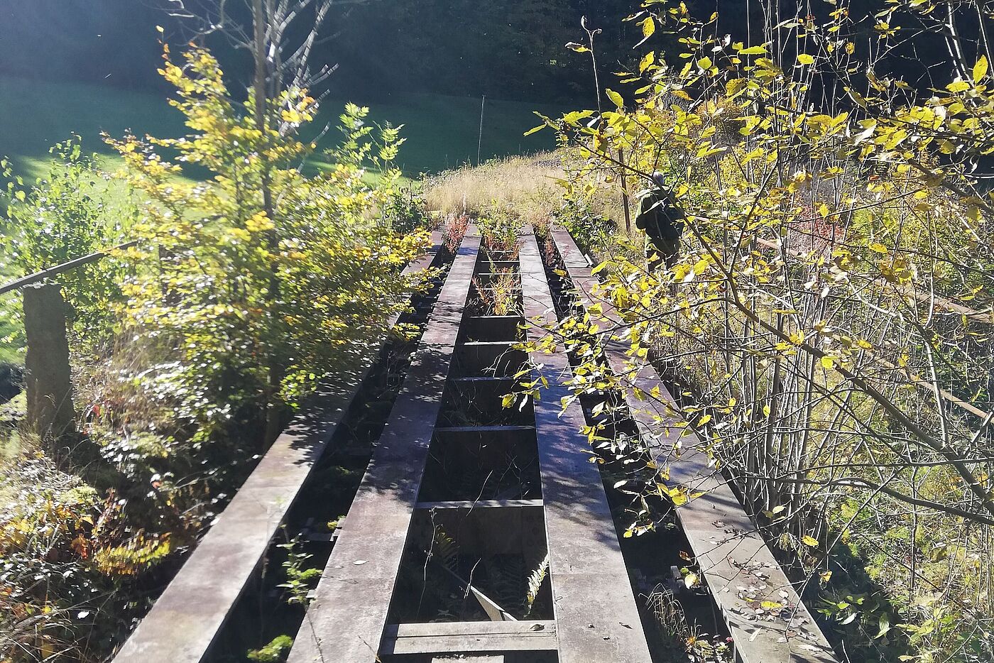 Rest einer alten Brücke